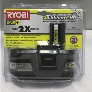RYOBI Batterry 2X 18V 3Ah